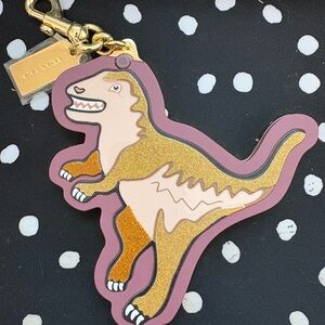 Coach Sephora Dinosaur eyeshadow Keychain Never Used